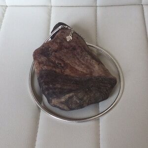 NWOT Women’s Liz Claiborne Silver Tone Choker